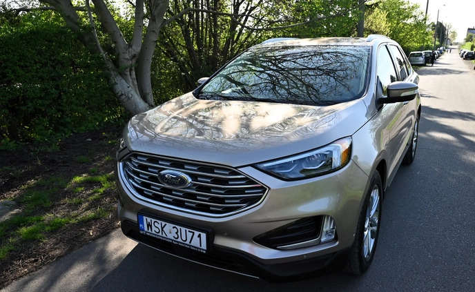 Ford EDGE cena 103000 przebieg: 50000, rok produkcji 2020 z Zator małe 631